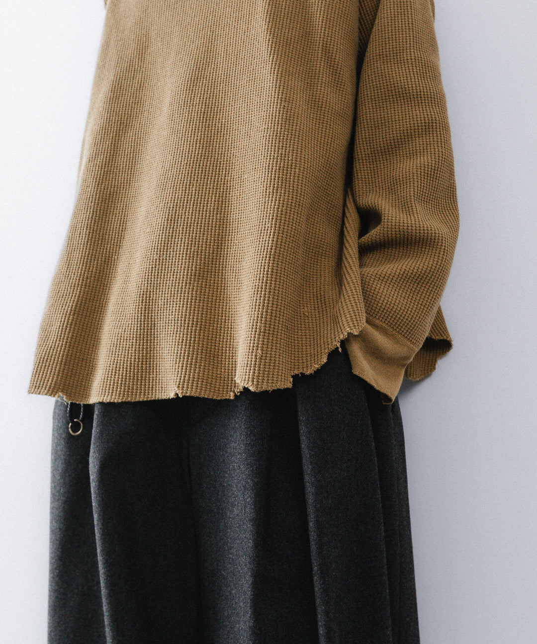 concause-コンコースのWAFFLE SHIRTのCAMEL公式通販サイトsession福岡セレクトショップ