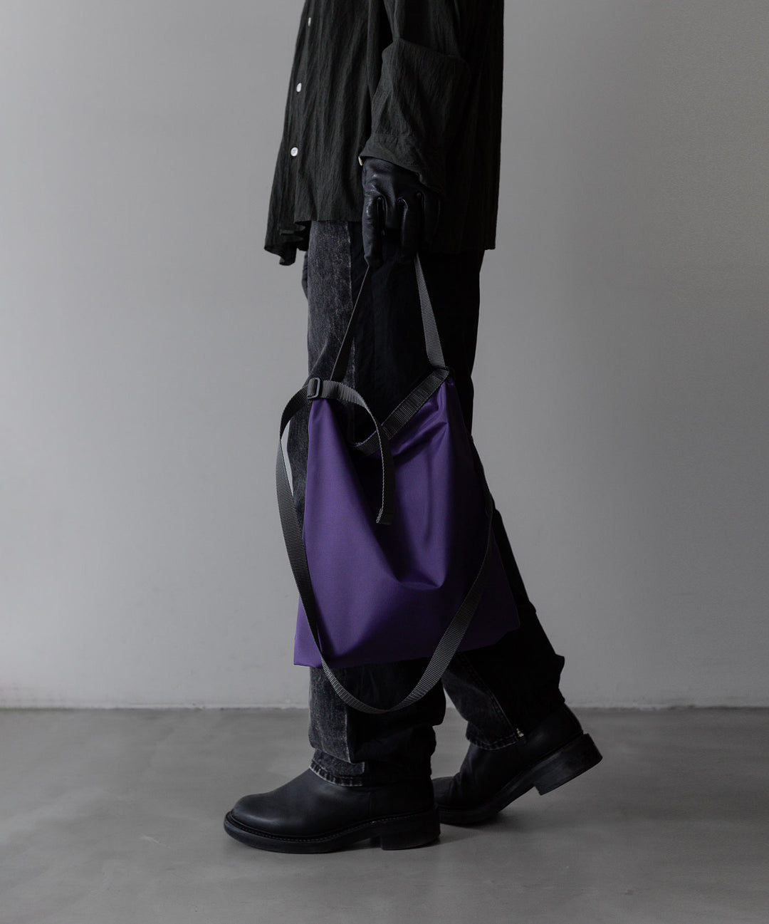【KaILI/カイリ】2024 SSコレクション　ONE STROKE BAG - PURPLE