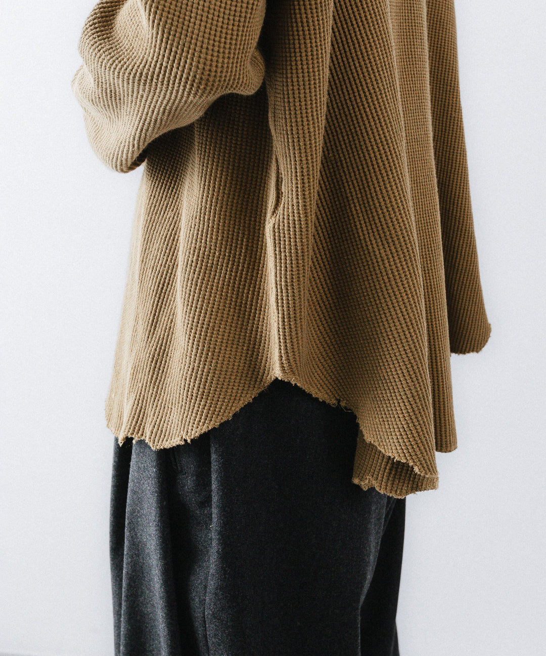 concause-コンコースのWAFFLE SHIRTのCAMEL公式通販サイトsession福岡セレクトショップ