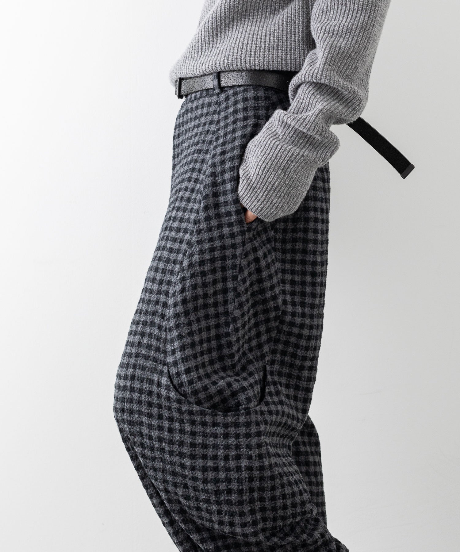 sage NATION セイジネーション 23AW MALAY TROUSER - CHECKERBOARD GINGHAM sessionセッション福岡セレクトショップ 公式通販サイト 