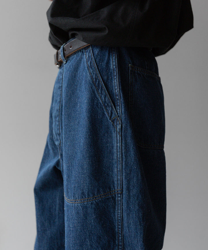 INTÉRIM - インテリムのVINTAGE WASHED NEP DENIM 40s US NAVY M-44 TROUSERSのV.NAVY公式通販サイトsession福岡セレクトショップ