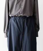 画像をギャラリービューアに読み込む, ANTHEM A アンセムエーのWASHABLE WOOL NO-BRAINER PANTSのFOG NAVY 公式通販サイトsession福岡セレクトショップ
