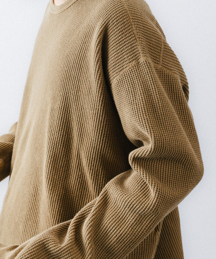 concause-コンコースのWAFFLE SHIRTのCAMEL公式通販サイトsession福岡セレクトショップ