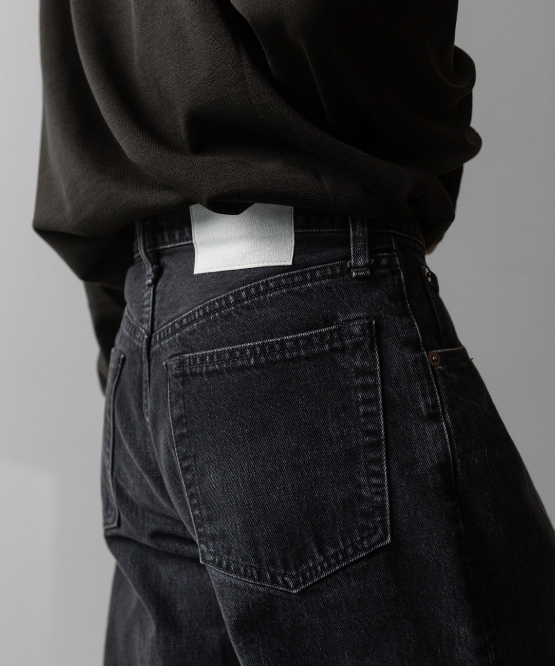 ssstein(シュタイン)の24AWコレクション VINTAGE REPRODUCTION SPLASHED DENIM JEANS - BLACK 公式通販サイトsession福岡セレクトショップ
