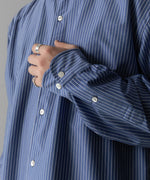 画像をギャラリービューアに読み込む, 【KANEMASA PHIL.】カネマサフィルの46G MODEST STRIPE L/S SHIRT - PS BLUE公式通販サイトsession福岡セレクトショップ
