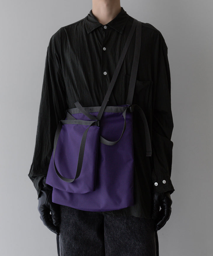 【KaILI/カイリ】2024 SSコレクション　ONE STROKE BAG - PURPLE