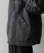 画像をギャラリービューアに読み込む,  ANTHEM Aアンセムエー のOVERSIZED COLLARLESS MILITARY BLOUSON - BLACKの公式通販サイトsession福岡セレクトショップ
