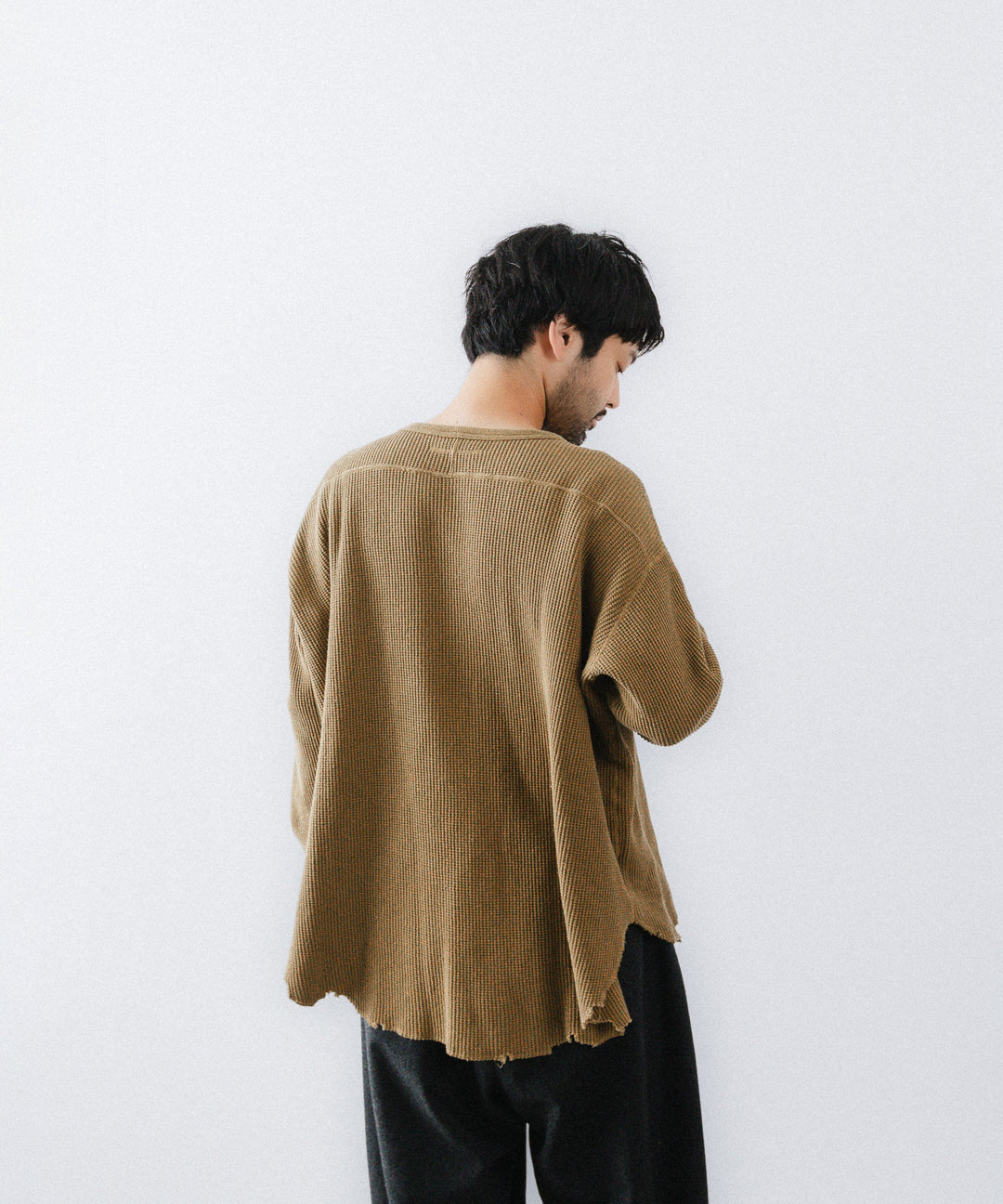 concause-コンコースのWAFFLE SHIRTのCAMEL公式通販サイトsession福岡セレクトショップ