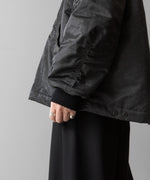 画像をギャラリービューアに読み込む,  ANTHEM Aアンセムエー のOVERSIZED COLLARLESS MILITARY BLOUSON - BLACKの公式通販サイトsession福岡セレクトショップ
