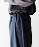 画像をギャラリービューアに読み込む, ANTHEM A アンセムエーのWASHABLE WOOL NO-BRAINER PANTSのFOG NAVY 公式通販サイトsession福岡セレクトショップ
