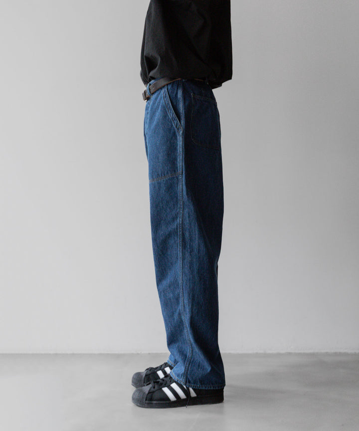 INTÉRIM - インテリムのVINTAGE WASHED NEP DENIM 40s US NAVY M-44 TROUSERSのV.NAVY公式通販サイトsession福岡セレクトショップ