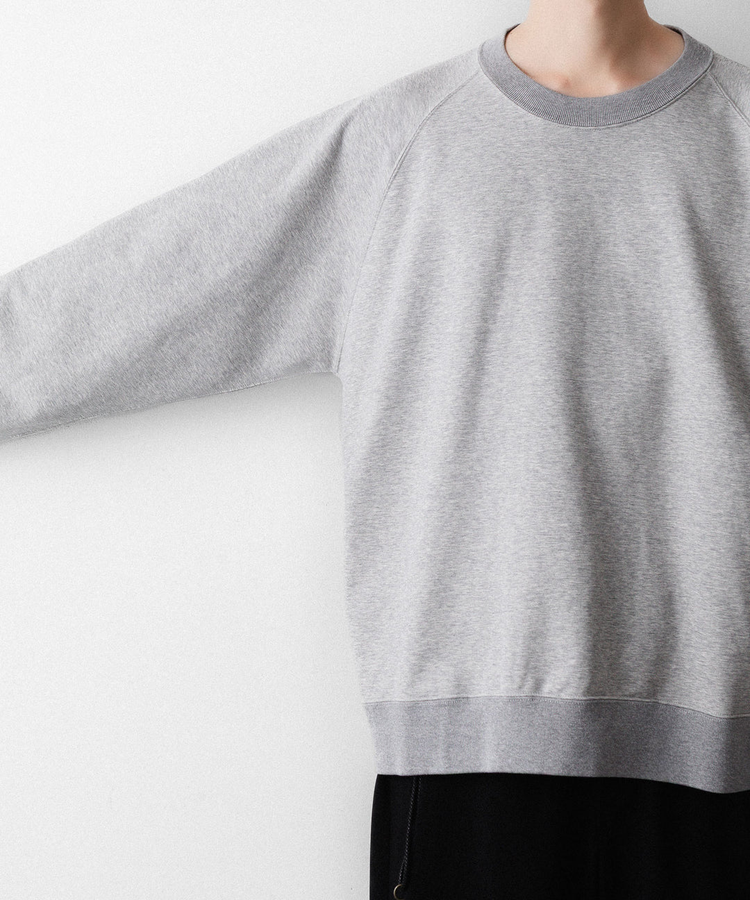 KANEMASA PHIL. カネマサフィルの36G RAGLAN HEATHER PULLOVERのGRAY DYE公式通販サイトsession福岡セレクトショップ