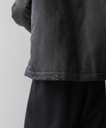 画像をギャラリービューアに読み込む,  ANTHEM Aアンセムエー のOVERSIZED COLLARLESS MILITARY BLOUSON - BLACKの公式通販サイトsession福岡セレクトショップ
