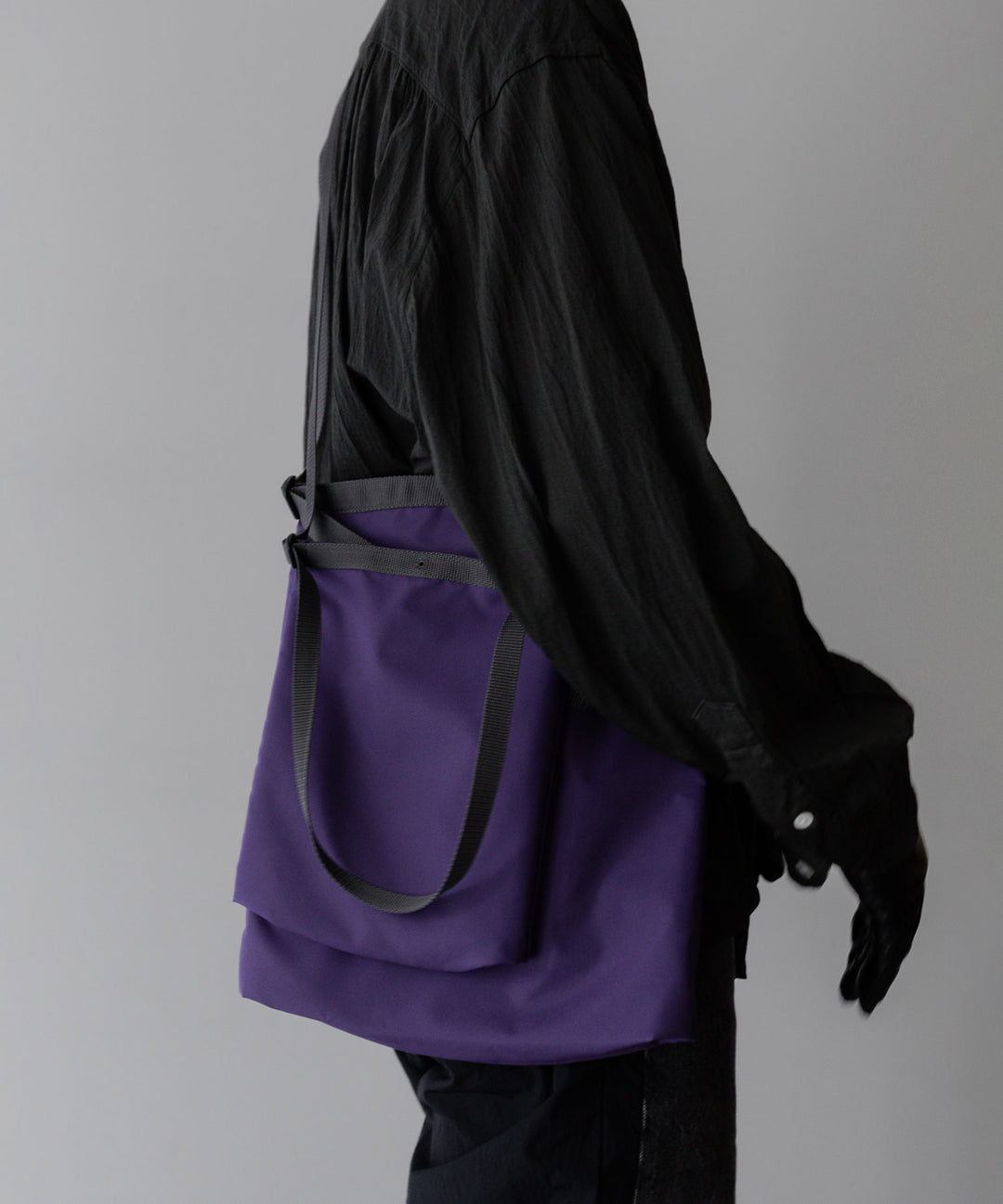 【KaILI/カイリ】2024 SSコレクション　ONE STROKE BAG - PURPLE