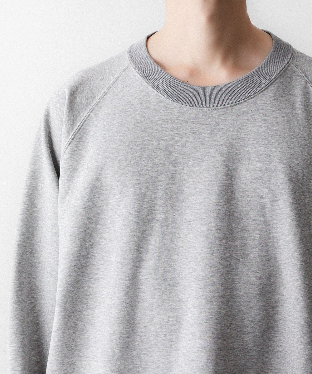 KANEMASA PHIL. カネマサフィルの36G RAGLAN HEATHER PULLOVERのGRAY DYE公式通販サイトsession福岡セレクトショップ