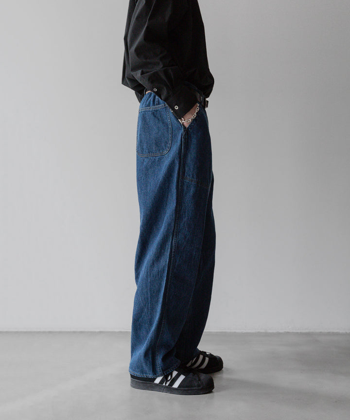INTÉRIM - インテリムのVINTAGE WASHED NEP DENIM 40s US NAVY M-44 TROUSERSのV.NAVY公式通販サイトsession福岡セレクトショップ