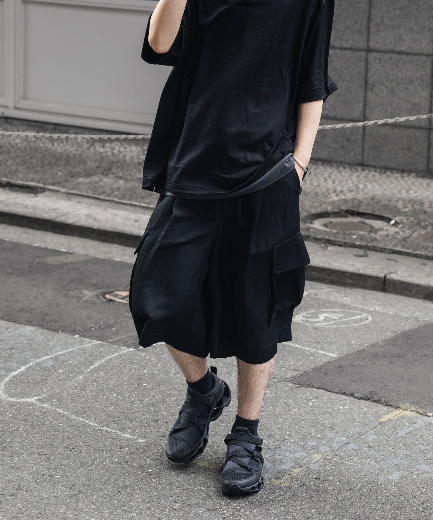 ssstein / シュタイン】VIS/LI BRIGHT TWILL CARGO SHORT TROUSERS