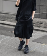 画像をギャラリービューアに読み込む, ssstein(シュタイン)のVIS/LI BRIGHT TWILL CARGO SHORT TROUSERS - BLACKの公式通販サイトsession福岡セレクトショップ

