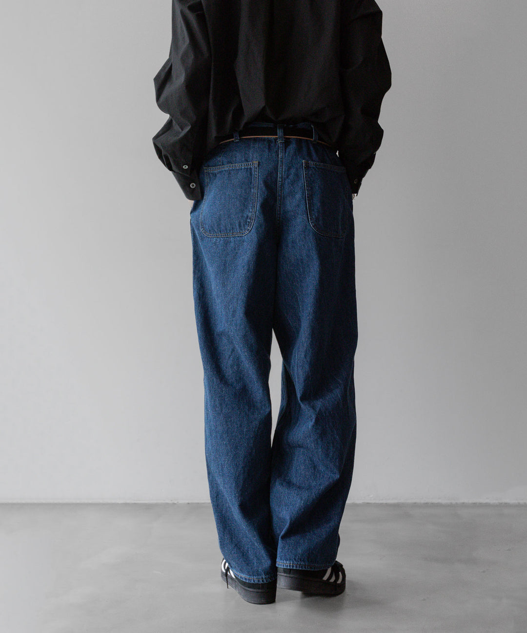 INTÉRIM - インテリムのVINTAGE WASHED NEP DENIM 40s US NAVY M-44 TROUSERSのV.NAVY公式通販サイトsession福岡セレクトショップ