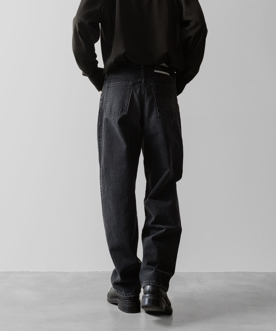 ssstein(シュタイン)の24AWコレクション VINTAGE REPRODUCTION SPLASHED DENIM JEANS - BLACK 公式通販サイトsession福岡セレクトショップ
