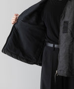 画像をギャラリービューアに読み込む,  ANTHEM Aアンセムエー のOVERSIZED COLLARLESS MILITARY BLOUSON - BLACKの公式通販サイトsession福岡セレクトショップ
