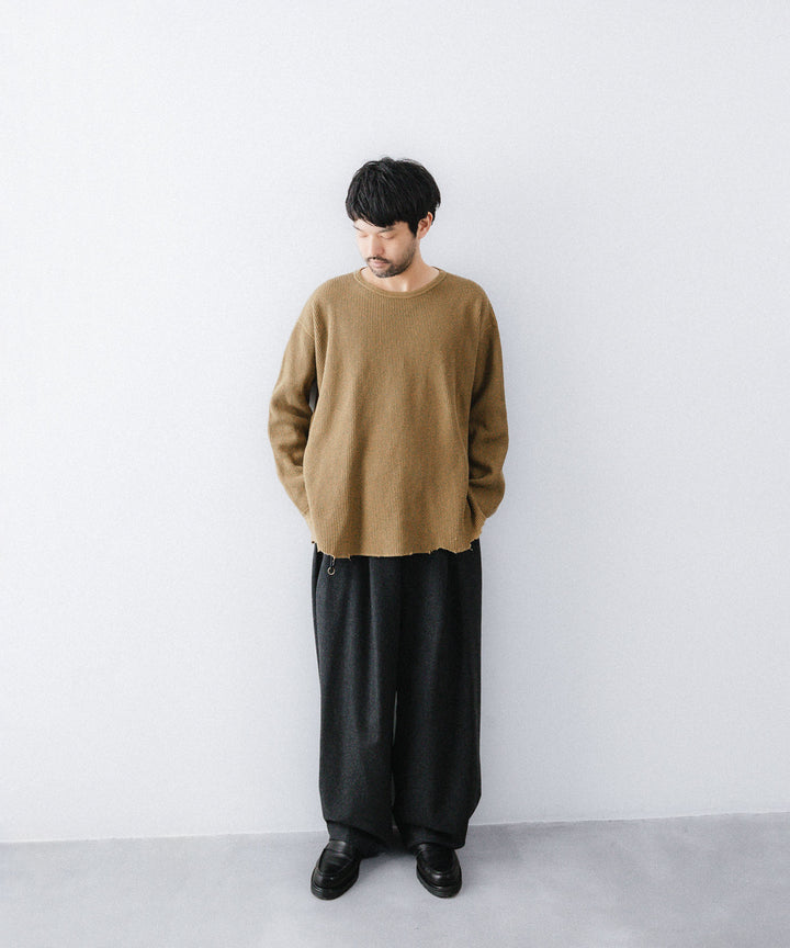 concause-コンコースのWAFFLE SHIRTのCAMEL公式通販サイトsession福岡セレクトショップ