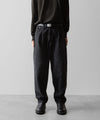 【ssstein】VINTAGE REPRODUCTION SPLASHED DENIM JEANS - BLACK