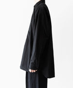 画像をギャラリービューアに読み込む, INTÉRIM - インテリムのBLACK SURFAR GARMENT DYE HYPER BIG MIL WORK SHIRT TYPE2のBLACK公式通販サイトsession福岡セレクトショップ
