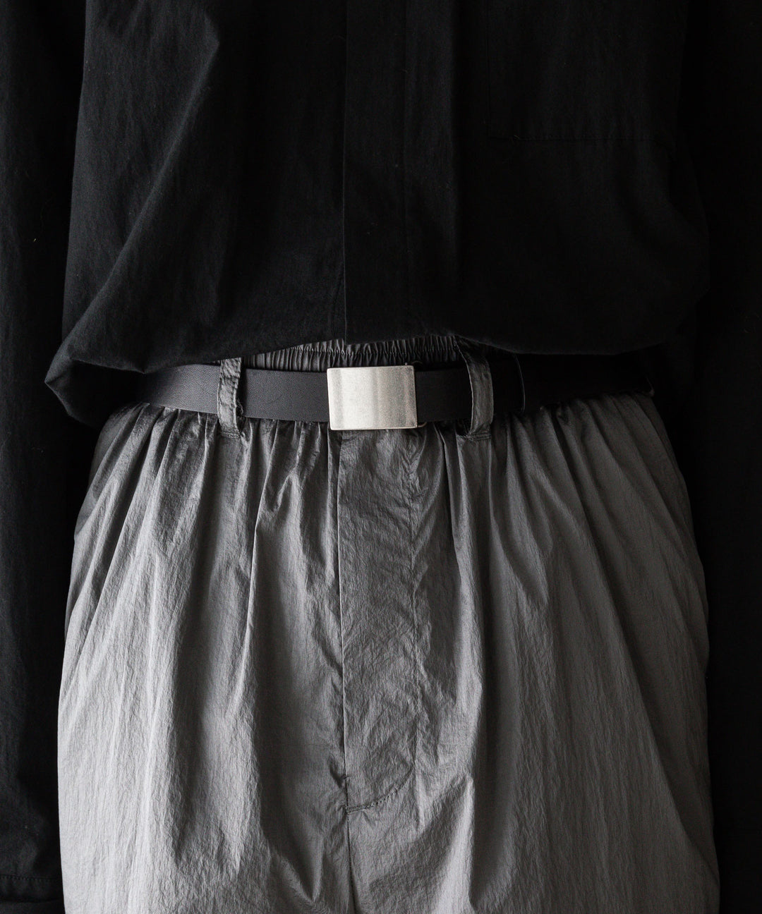 stein(シュタイン)の23AWコレクションWINDBREAKER EASY TROUSERSのSILVER 公式通販サイトsession福岡セレクトショップ