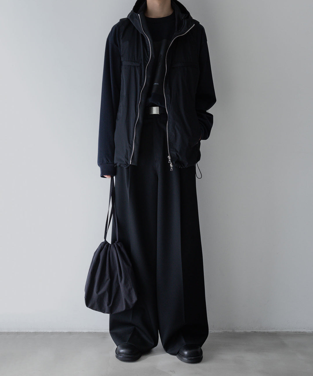 stein(シュタイン)の24SSコレクションEXTRA WIDE TROUSERS のBLACK sessionセッション福岡セレクトショップ 公式通販サイト