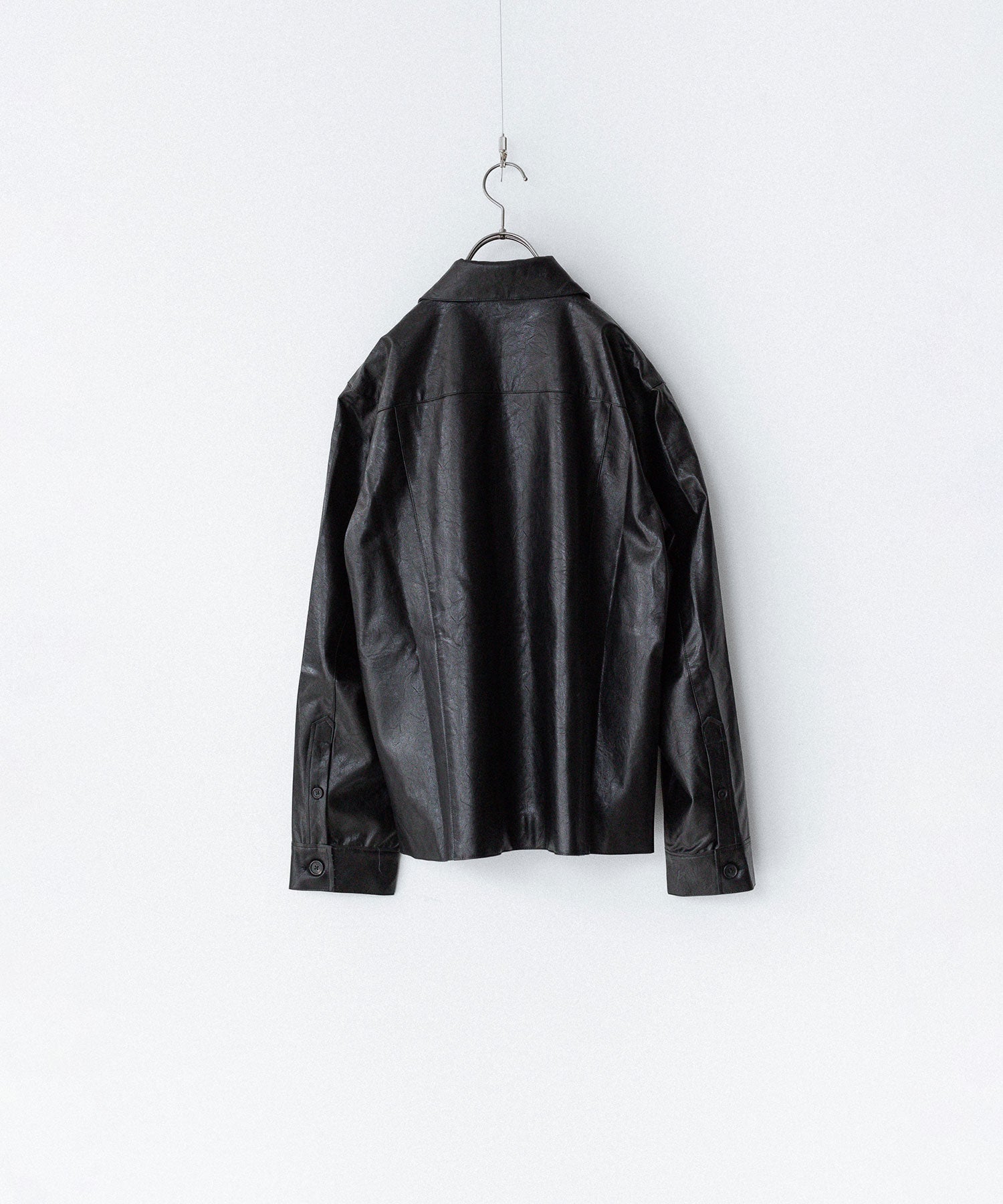 CODA コーダ BLACK SYNTHETIC LEATHER CUT OUT TIERED JACKETのBLACK 公式通販サイトsession福岡セレクトショップ