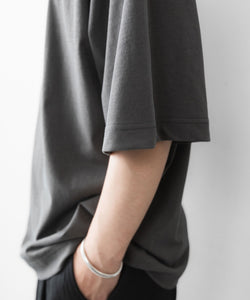 KANEMASA PHIL.】36G HIGH TWIST SS TEE - CHARCOAL | 公式通販サイト