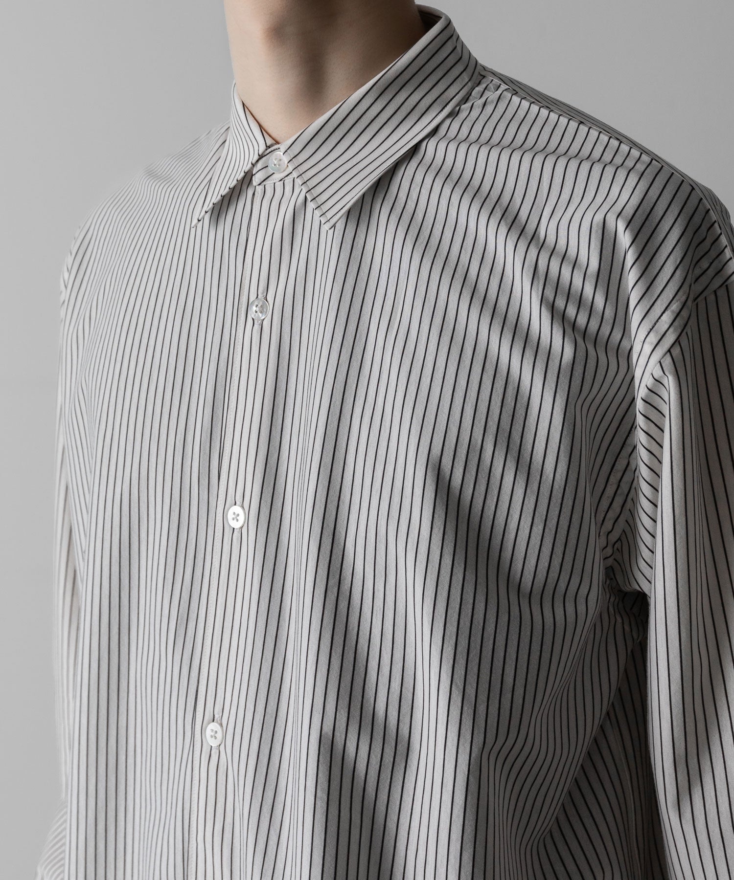 KANEMASA PHIL. カネマサフィルの46G MODEST STRIPE L/S SHIRT PS BLACKの公式通販サイトsession福岡セレクトショップ