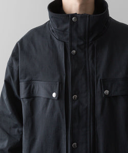 KANEMASA PHIL.-カネマサフィルの36G ECONYL SOLID TECH BLOUSONのBLACK公式通販サイトsession福岡セレクトショップ