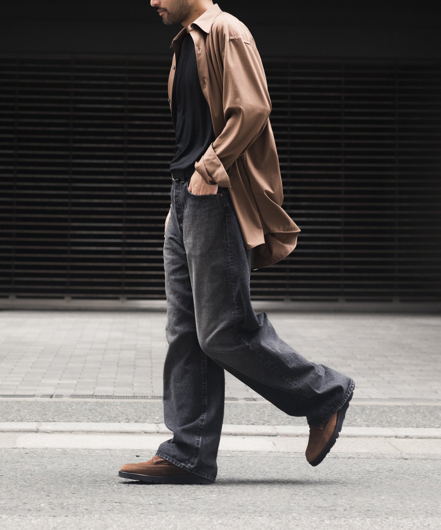 ssstein / シュタイン】ROUND DENIM PANTS - BLACK | 公式通販サイト