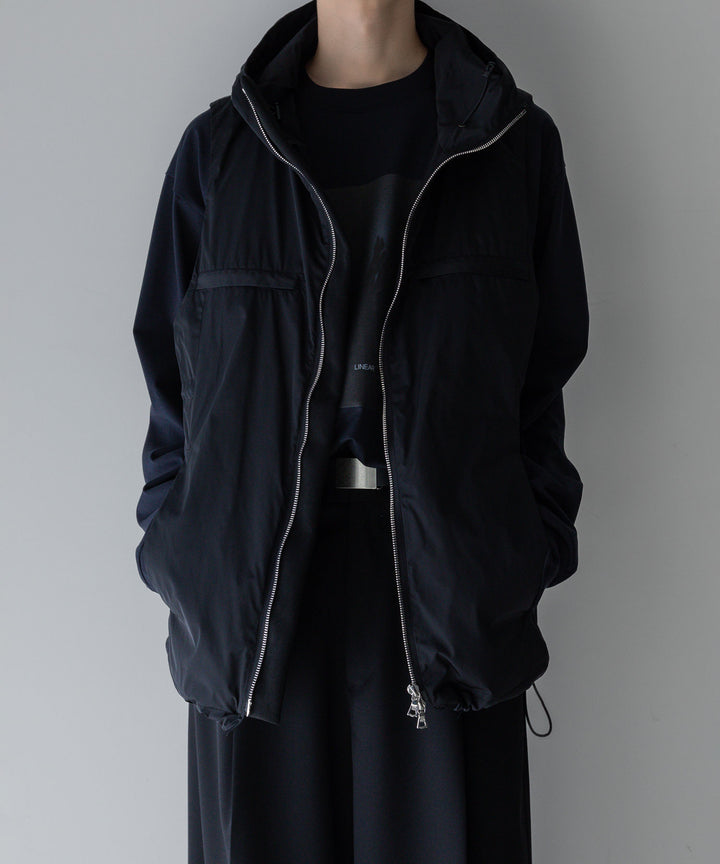 【stein】ssstein シュタインのOVERSIZED LONG SLEEVE TEE [ LINEAR ]のDARK NAVY　 公式通販サイトsession福岡セレクトショップ