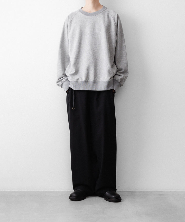 KANEMASA PHIL. カネマサフィルの36G RAGLAN HEATHER PULLOVERのGRAY DYE公式通販サイトsession福岡セレクトショップ