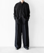 画像をギャラリービューアに読み込む, INTÉRIM - インテリムのBLACK SURFAR GARMENT DYE HYPER BIG MIL WORK SHIRT TYPE2のBLACK公式通販サイトsession福岡セレクトショップ
