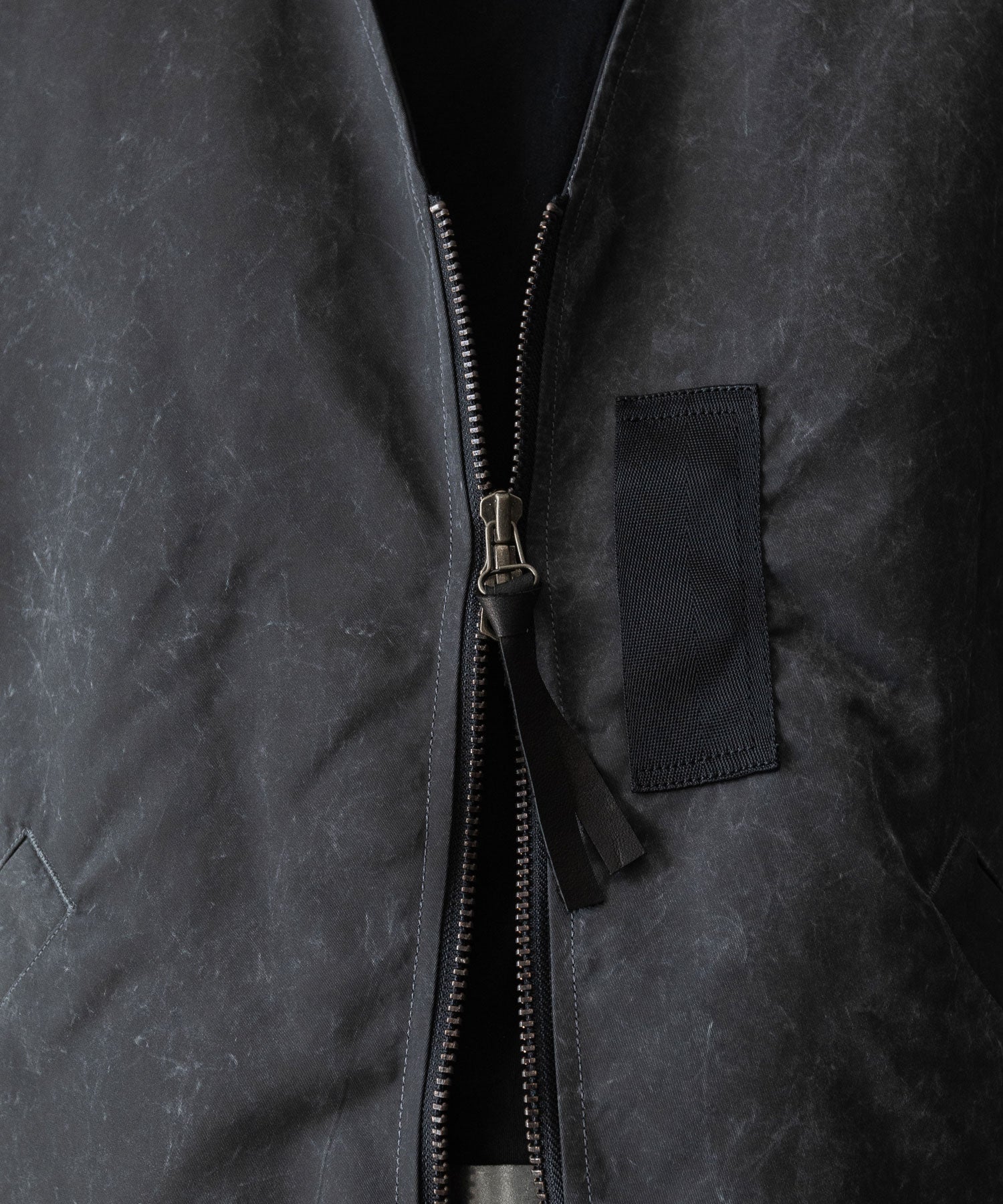  ANTHEM Aアンセムエー のOVERSIZED COLLARLESS MILITARY BLOUSON - BLACKの公式通販サイトsession福岡セレクトショップ