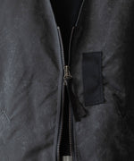 画像をギャラリービューアに読み込む,  ANTHEM Aアンセムエー のOVERSIZED COLLARLESS MILITARY BLOUSON - BLACKの公式通販サイトsession福岡セレクトショップ
