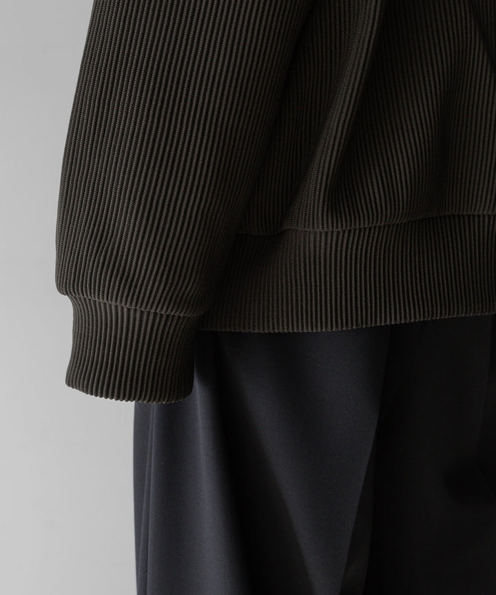 【stein】ssstein シュタインのGRADATION PLEATS CARDIGANのMILITARY KHAKI　 公式通販サイトsession福岡セレクトショップ
