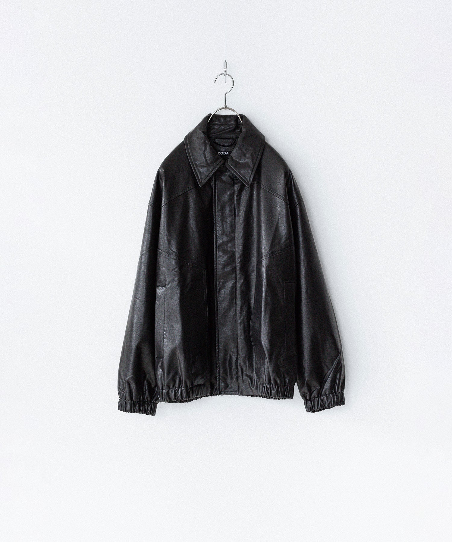 CODA コーダ BLACK SYNTHETIC LEATHER CLUB JACKETのBLACK 公式通販サイトsession福岡セレクトショップ