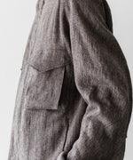 画像をギャラリービューアに読み込む, OPPOSE DUALITY オポーズデュアリティのM-65 SHORT LINENのBROWN 公式通販サイトsession福岡セレクトショップ
