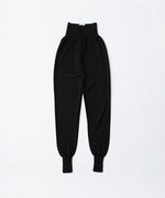 画像をギャラリービューアに読み込む, INTÉRIM インテリムのWOOL SILK CASHMERE  DEAD STOCK YARN KNIT INNER PANTSのBLACK公式通販サイトsession福岡セレクトショップ
