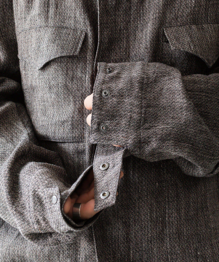 OPPOSE DUALITY オポーズデュアリティのM-65 SHORT LINENのBROWN 公式通販サイトsession福岡セレクトショップ