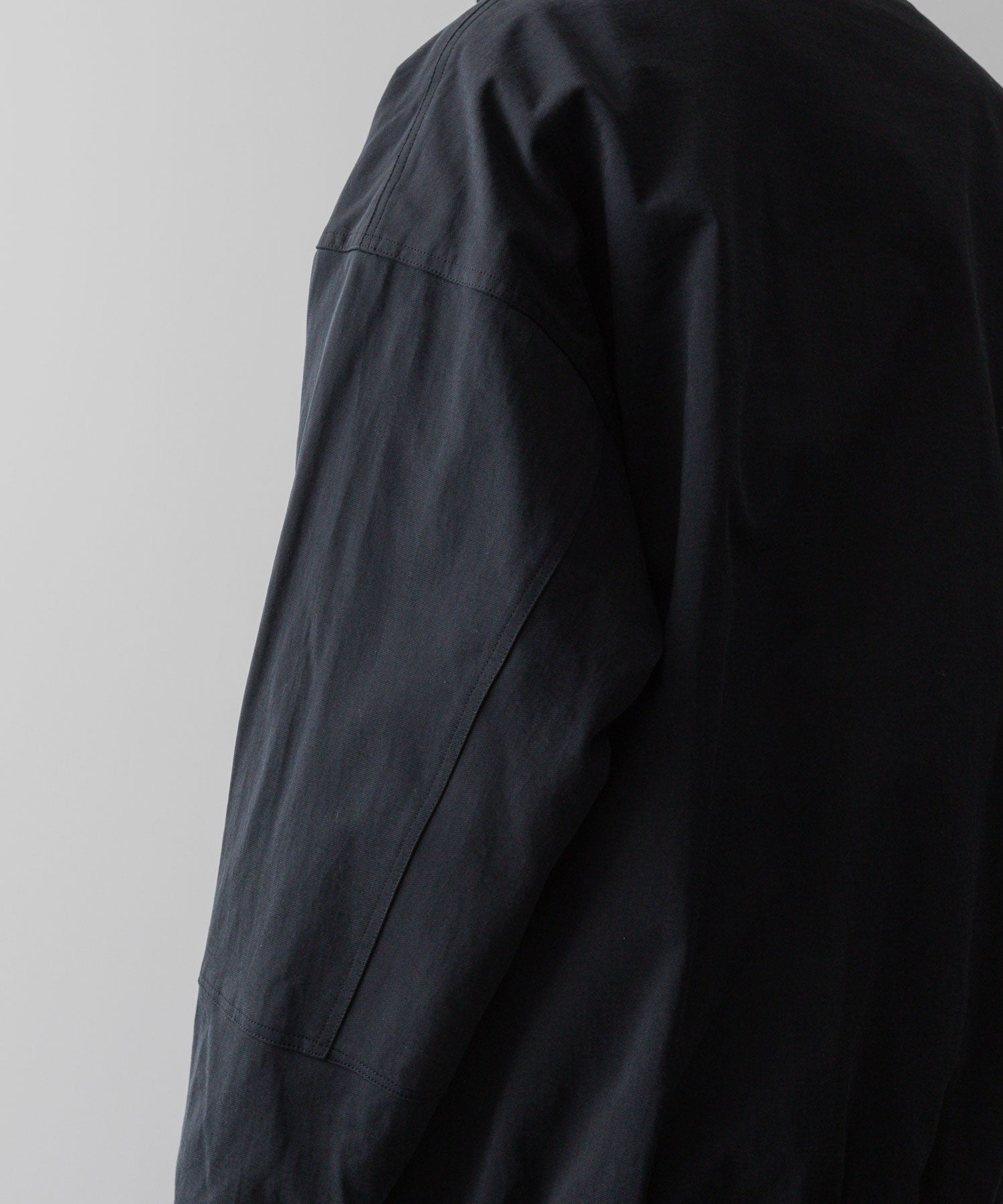 KANEMASA PHIL.-カネマサフィルの36G ECONYL SOLID TECH BLOUSONのBLACK公式通販サイトsession福岡セレクトショップ