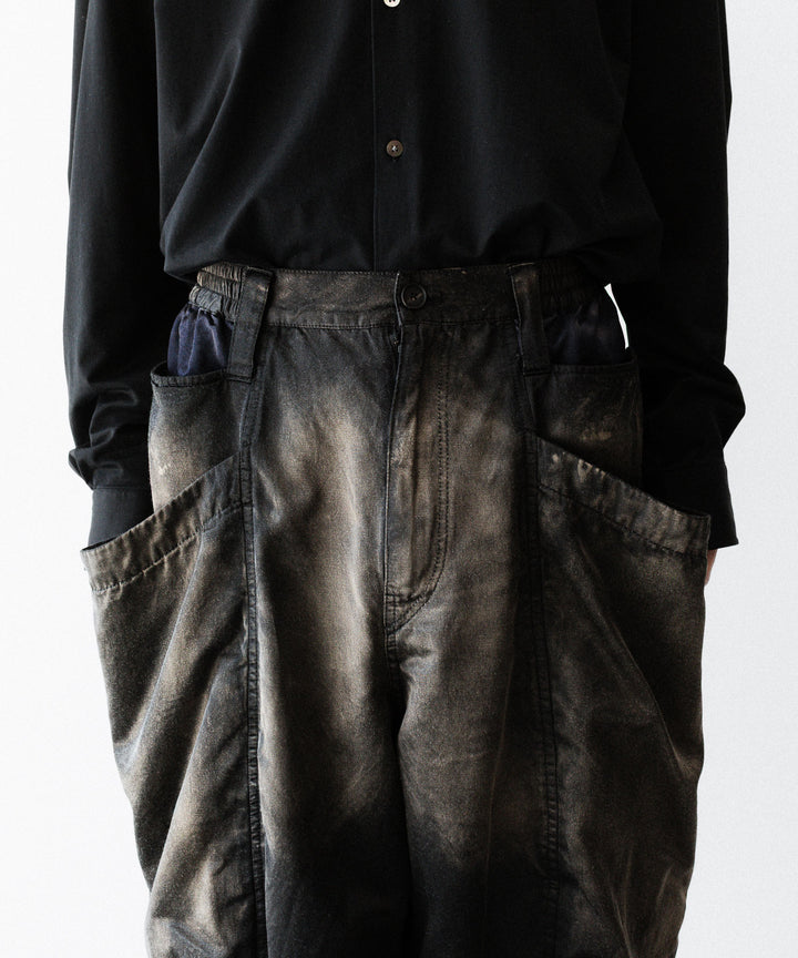 【SUBLATIONS】RUSTY SATIN GARDEN SHORT PANTS - BLACK公式通販サイトsession福岡セレクトショップ