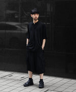 画像をギャラリービューアに読み込む, ssstein(シュタイン)のVIS/LI BRIGHT TWILL CARGO SHORT TROUSERS - BLACKの公式通販サイトsession福岡セレクトショップ
