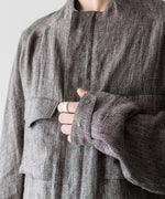 画像をギャラリービューアに読み込む, OPPOSE DUALITY オポーズデュアリティのM-65 SHORT LINENのBROWN 公式通販サイトsession福岡セレクトショップ
