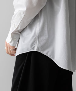 【KANEMASA PHIL.】46G MODEST SHIRT - WHITE